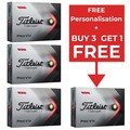 Titleist 2021 Pro V1x High Numbers 4 for 3 Golf Balls
